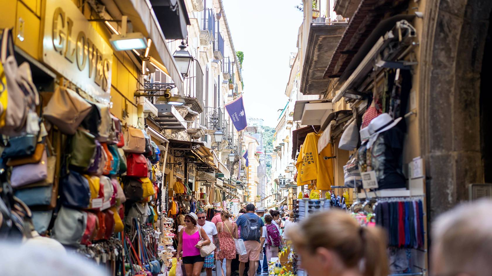 Vapaa päivä Sorrentossa